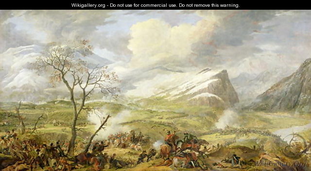 The Battle of Rivoli on the 14th January 1797 - Baron Louis Albert Bacler d