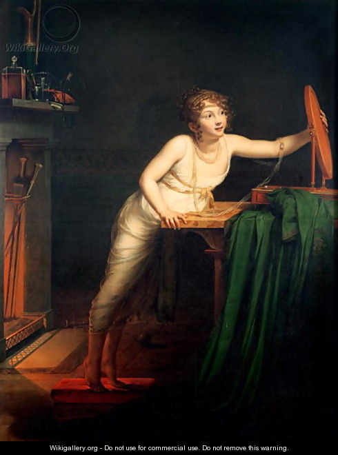 The First Sense of Coquetry, 1804 - Pauline Auzou
