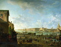 The Admiralty and the Winter Palace viewed from the Military College 1794 - Fedor Yakovlevich Alekseev
