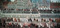 The Ommeganck in Brussels in 1615- Procession of Notre Dame de Sablon, 1616 - Denys Van Alsloot