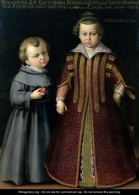 Francesco and Caterina de Medici - Cristofano Allori
