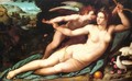 Venus and Cupid (1) - Alessandro Allori