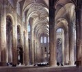 The Interior of St. Eustache, Paris - Thomas Allom