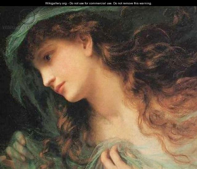 Head of a Nymph - Sophie Gengembre Anderson