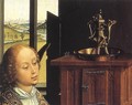 The Annunciation (detail-2) c. 1440 - Rogier van der Weyden