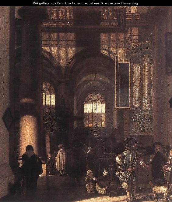 Interior of a Church 1674 - Emanuel de Witte