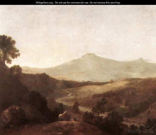 The Mawddach Valley and Cader Idris c. 1774 - Richard Wilson