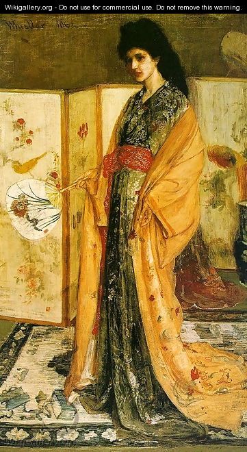 Rose and Silver- The Princess from the Land of Porcelain 1863-64 - James Abbott McNeill Whistler