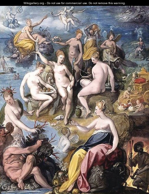 The Four Elements 1575-76 - Jacopo Zucchi