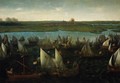 Battle of Haarlemmermeer c. 1621 - Hendrick Cornelisz. Vroom