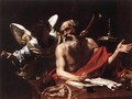 St Jerome and the Angel 1620s - Simon Vouet