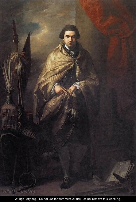 Joseph Banks 1773 - Benjamin West