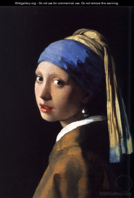 Girl with a Pearl Earring c. 1665 - Jan Vermeer Van Delft