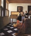 A Lady at the Virginals with a Gentleman 1662-65 - Jan Vermeer Van Delft