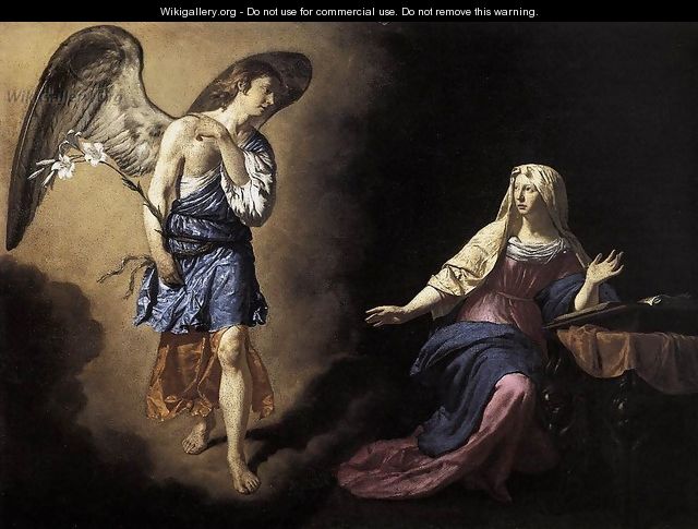 The Annunciation 1667 - Adriaen Van De Velde