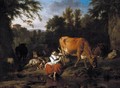 A Classical Landscape 1671 - Adriaen Van De Velde