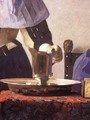 Young Woman with a Water Jug (detail-1) 1660-62 - Jan Vermeer Van Delft