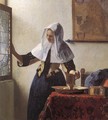 Young Woman with a Water Jug 1660-62 - Jan Vermeer Van Delft