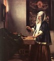 Woman Holding a Balance 1662-63 - Jan Vermeer Van Delft