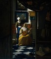 The Love Letter 1667-68 - Jan Vermeer Van Delft