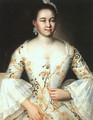 Portrait of Stepanida Yakovleva (after 1756) - Ivan Vishnyakov
