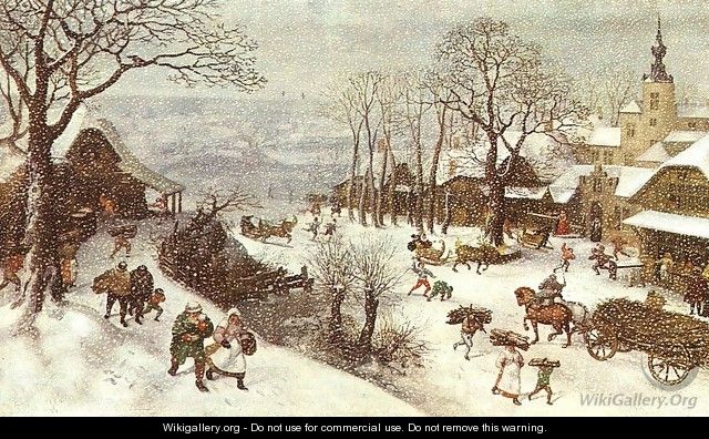 Winter 1586 - Lucas Van Valkenborch