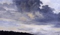 Rome- Study of Clouds 1780s - Pierre-Henri de Valenciennes