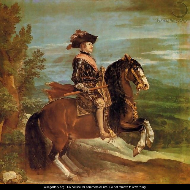Philip IV on Horseback 1634-35 - Diego Rodriguez de Silva y Velazquez