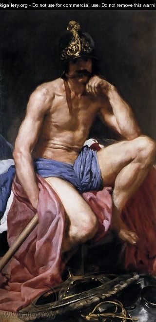 Mars, God of War c. 1640 - Diego Rodriguez de Silva y Velazquez