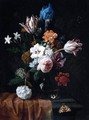 Flower Still-Life 1675-80 - Nicolaes van Veerendael