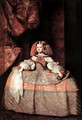 The Infanta Don Margarita de Austria c. 1660 - Diego Rodriguez de Silva y Velazquez