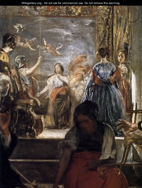 The Fable of Arachne (detail-2) c. 1657 - Diego Rodriguez de Silva y Velazquez The Fable of Arachne (detail-2) c. 1657 - Diego Rodriguez de Silva y Velazquez