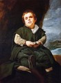 The Dwarf Francisco Lezcano, Called "El Nino de Vallecas" 1643-45 - Diego Rodriguez de Silva y Velazquez