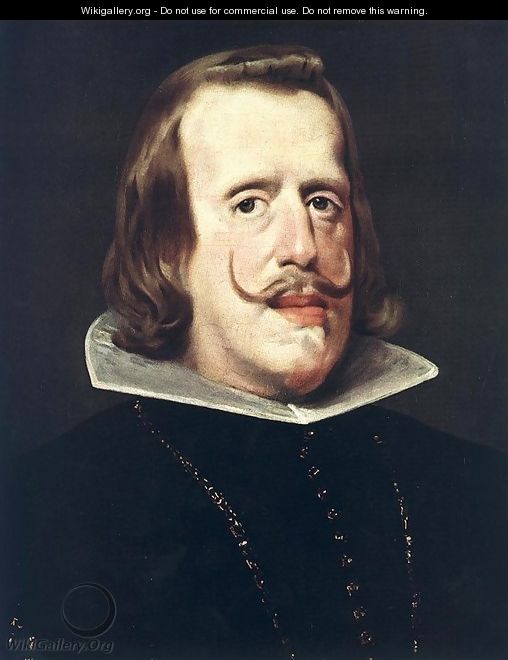 Portrait of Philip IV 1652-53 - Diego Rodriguez de Silva y Velazquez