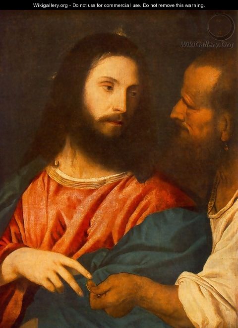 The Tribute Money 1516 - Tiziano Vecellio (Titian)
