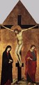 Crucifixion with the Virgin and St John the Evangelist - Ugolino Di Nerio (Da Siena)