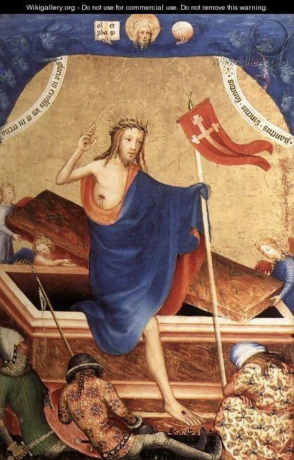 Resurrection c. 1400 - Flemish Unknown Masters