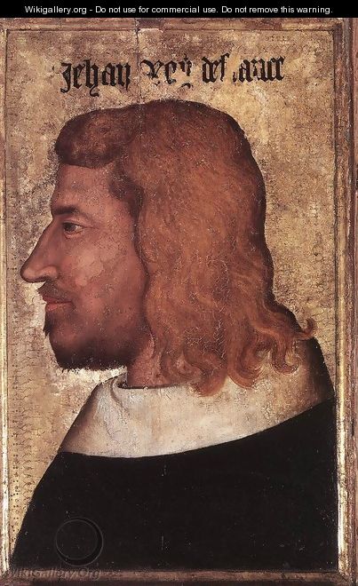 Portrait of Jean le Bon, King of France c. 1360 - French Unknown Masters