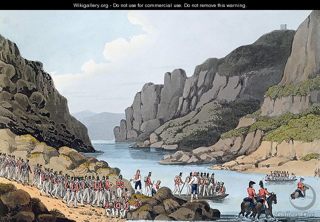 View on the Tagus near Villa Velha, Portugal, 1809 - William Bradford