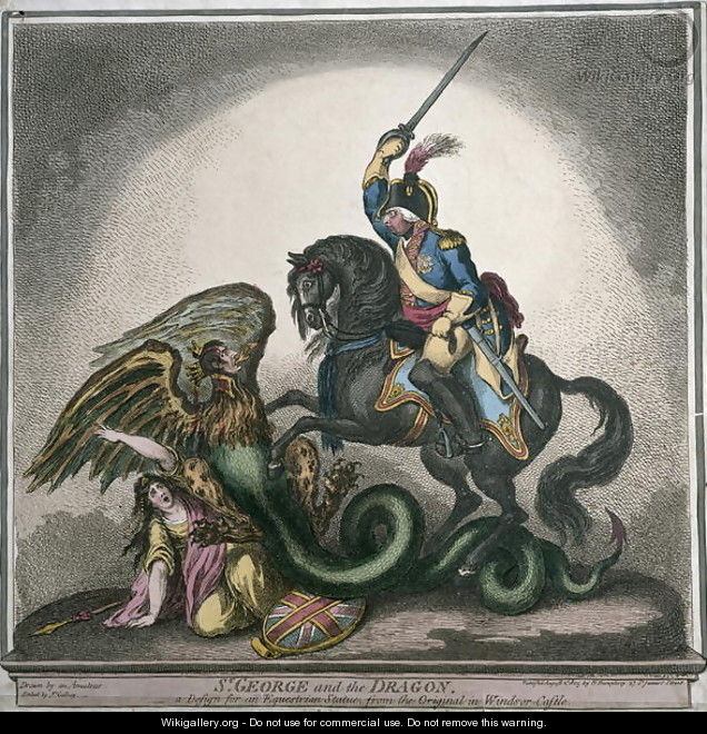 St. George and the Dragon, 1805 - Thomas Richmond Gale Braddyll