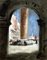 The Column of St.Mark's, Venice - Hercules Brabazon Brabazon