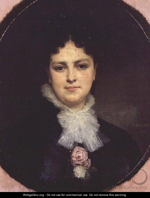 Portrait of Miss Addison Head of San Francisco - William-Adolphe Bouguereau