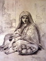 Algerian Girl Selling Pomegranates - William-Adolphe Bouguereau