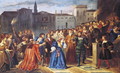 Scene of Confrontation - Louis Boulanger