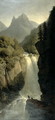 Waterfall in the Black Forest - Josephine Bowes