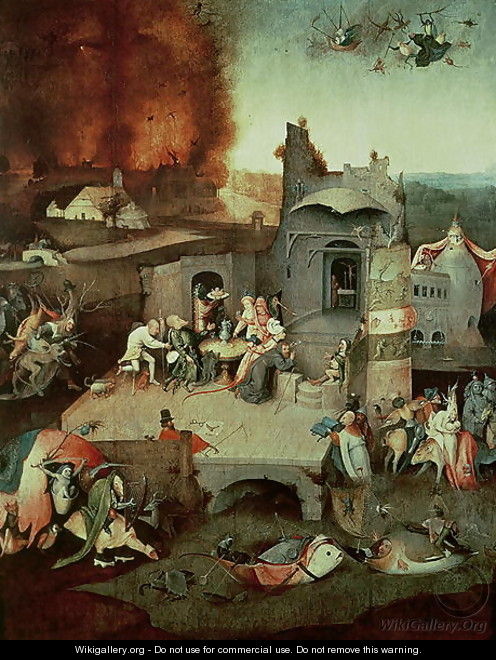 Temptation of Saint Anthony c.1500 - Hieronymous Bosch
