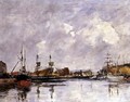 The Port of Dunkirk 1891 - Eugène Boudin