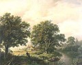 River Scene - Willem Bodemann