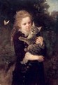 La petite fille au chat - Nikolai K Bodarevski