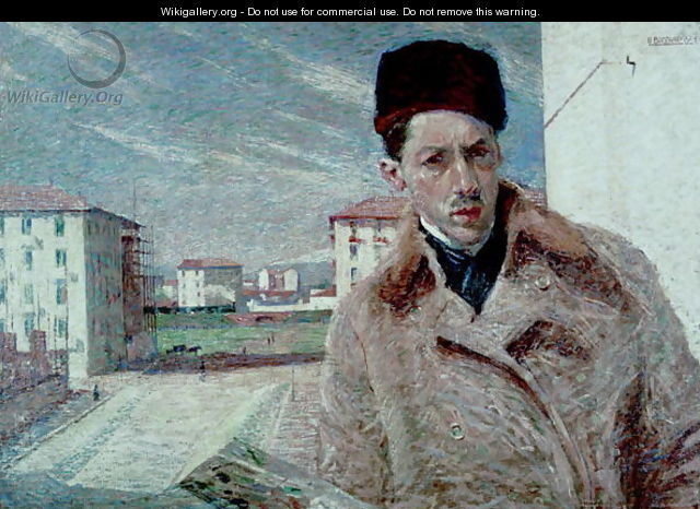 Self Portrait 1908 - Umberto Boccioni